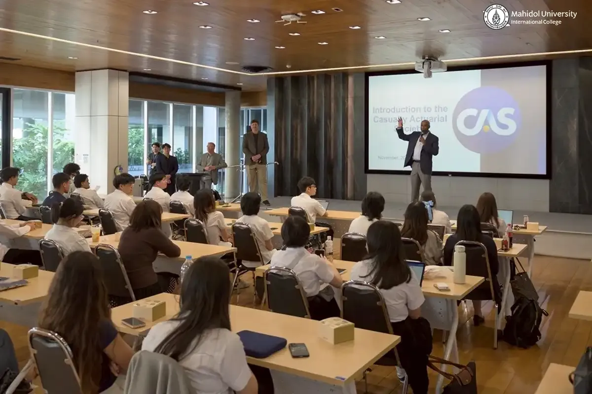 MUIC, CAS Organize Seminar-workshop on AI in Actuarial Science