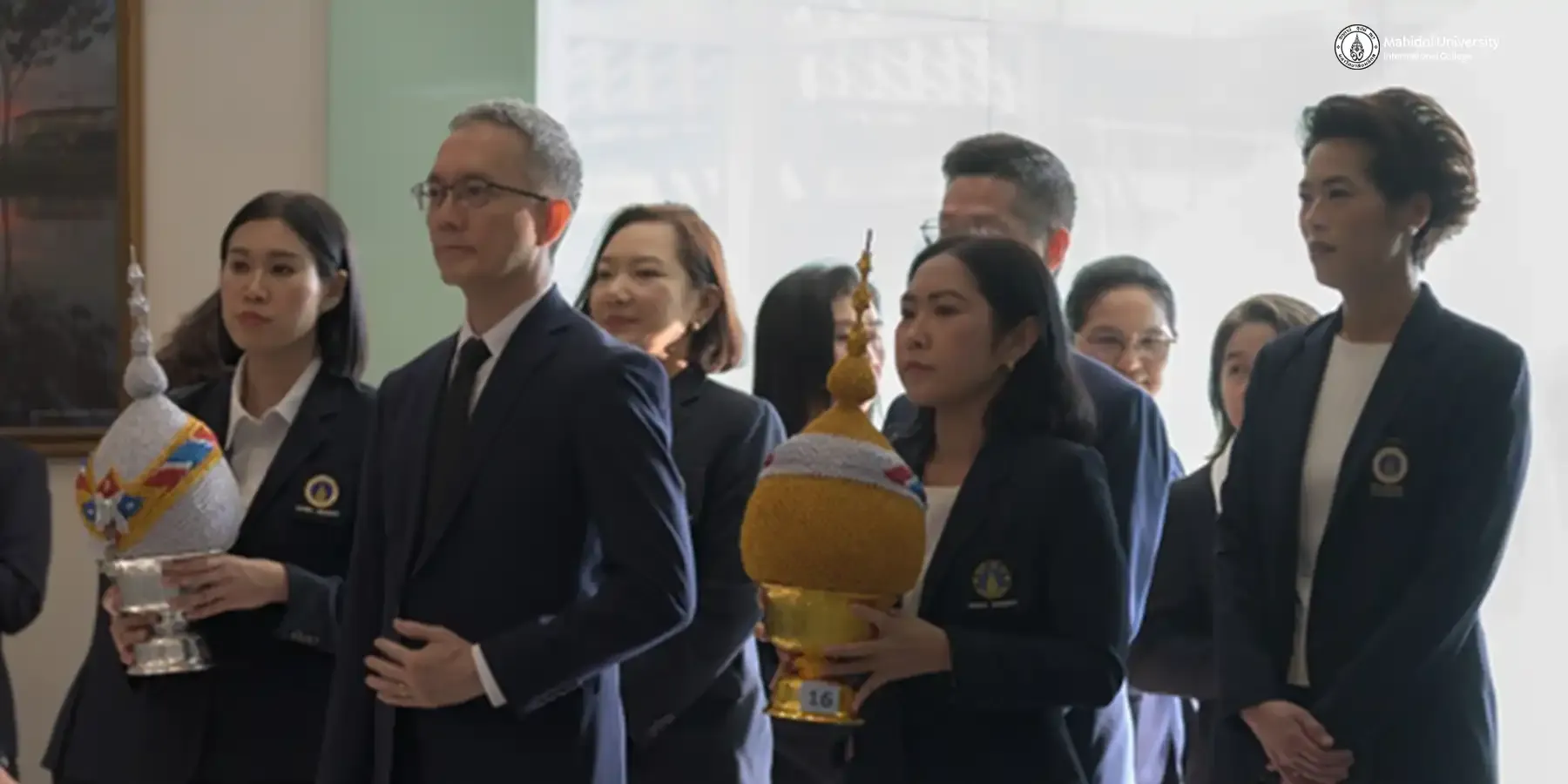 MUIC Executives Attend MU’s 57th Anniversary Ceremony