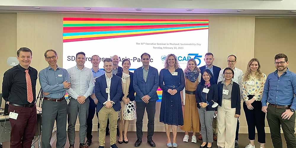 MUIC Visits UNESCAP during Sustainability Day