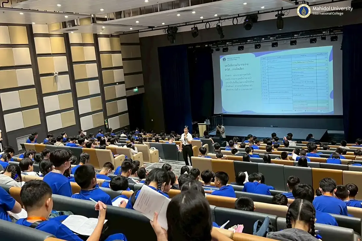 MUIC Organizes Financial Management Seminar for Visiting HS Students