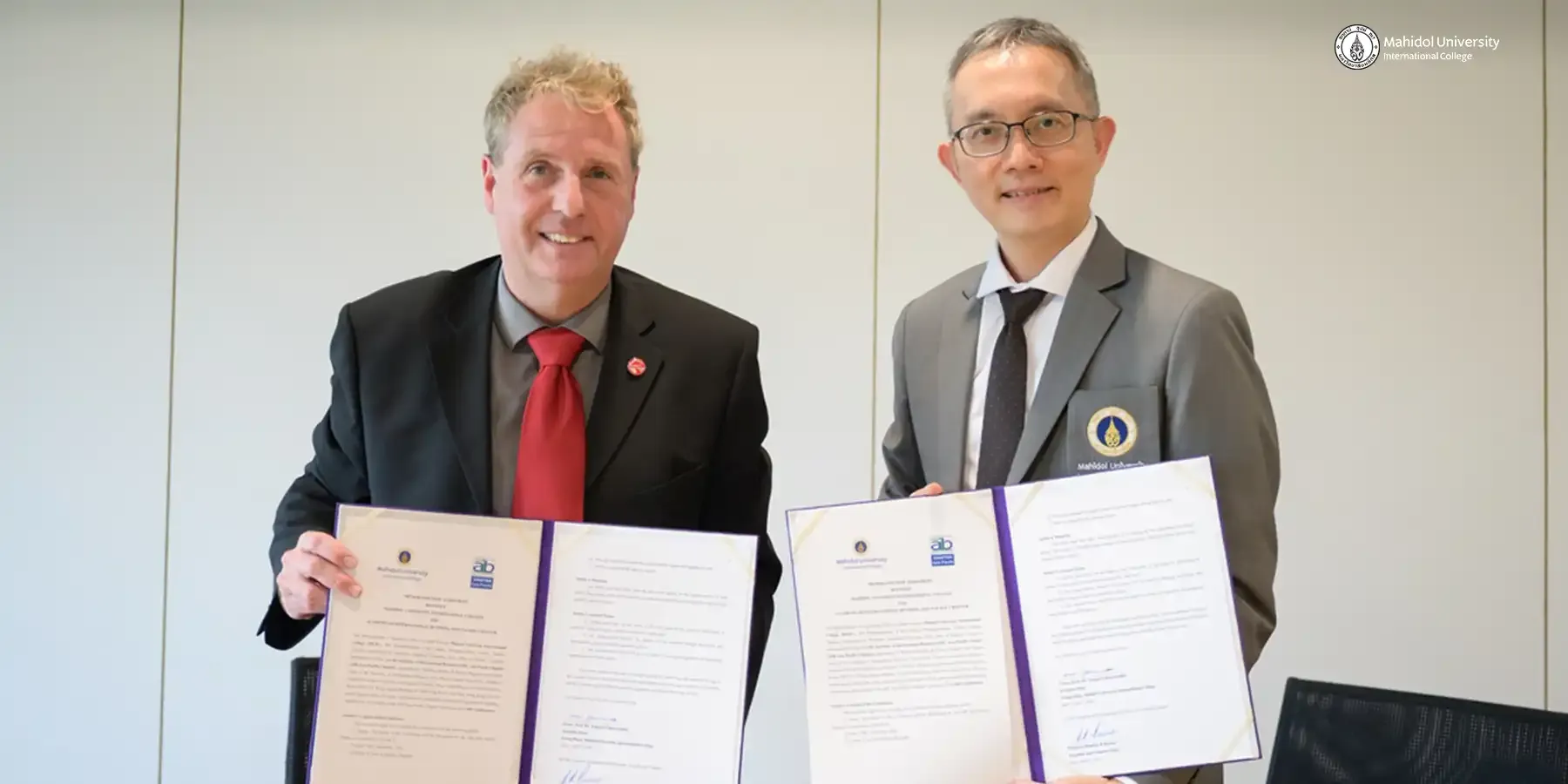 MUIC Signs MOA with AIB Asia Pacific Chapter