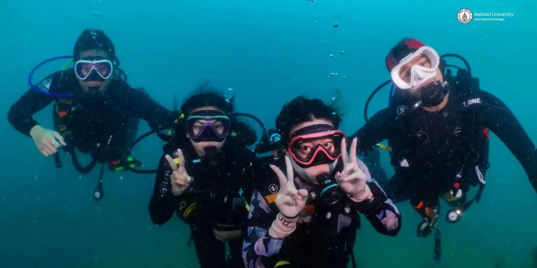 MUIC Students Combine Diving Skills with Marine Conservation
