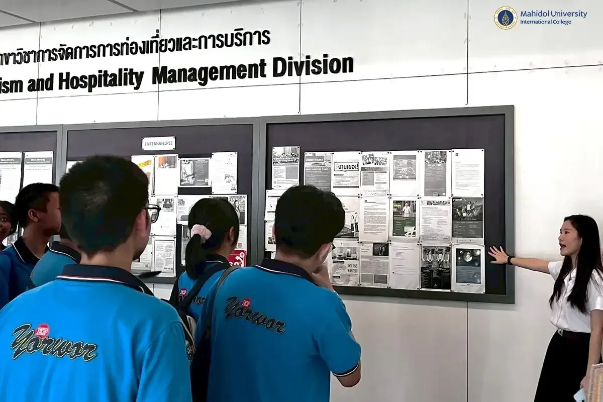 MUIC Welcomes Hatyai Wittayalai School￼