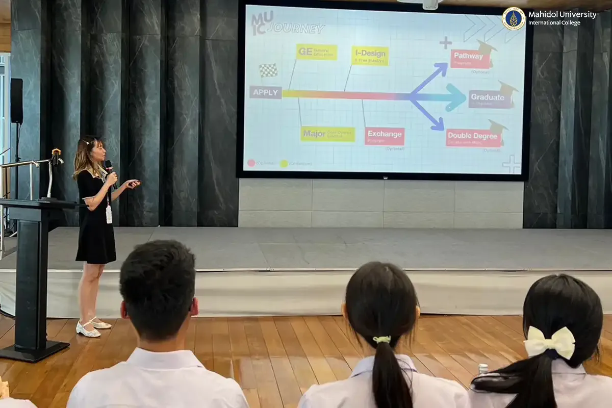 MUIC Welcomes Visitors from Phuket Wittayalai School