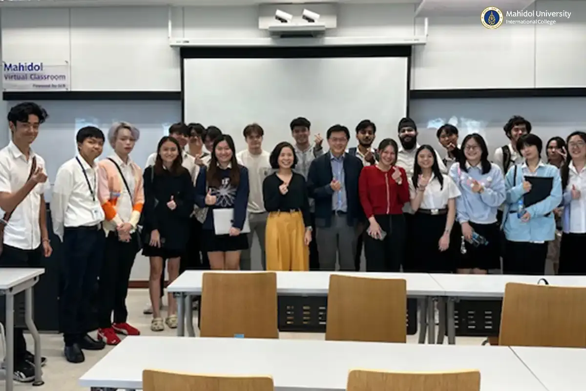 MUIC’s BBA Program Hosts Special Lecture on Sustainability as Key to Business Success