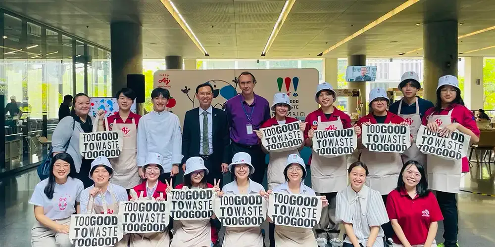 MUIC และบริษัท อายิโนะโมะโต๊ะ (ประเทศไทย) จำกัด ร่วมจัดเวิร์คช็อปการทำอาหาร “Too Good to Waste”