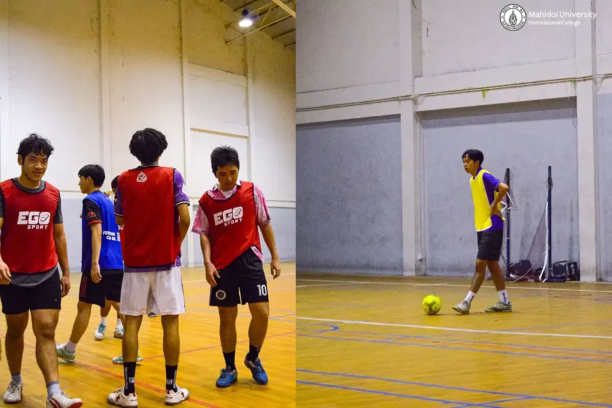 MUIC’s Sports Club Drills Soccer Team for Intercup