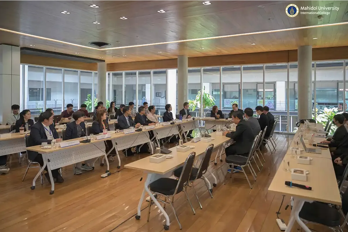 Mahidol University’s IT Officials Visit MUIC￼