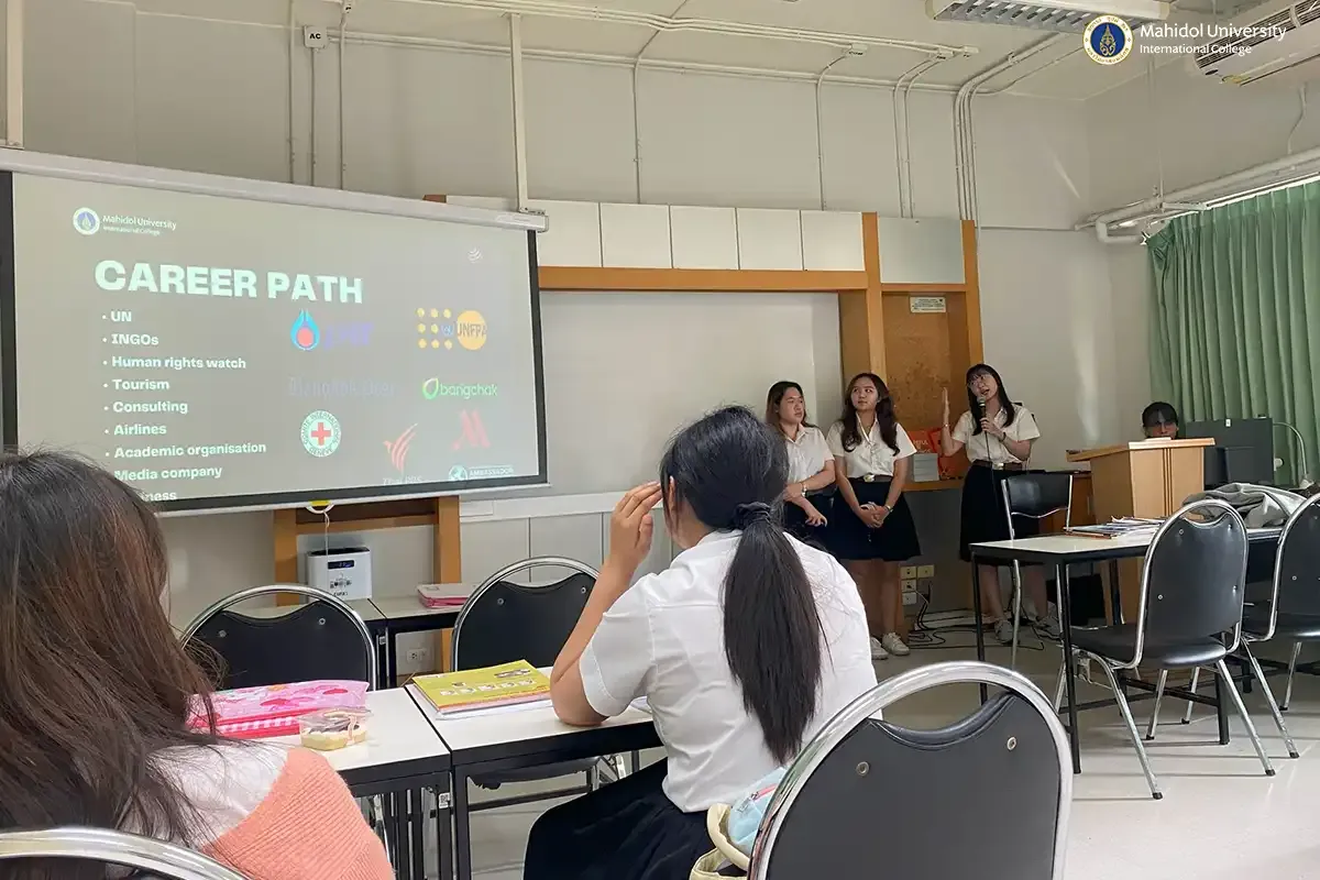 Sharing Insights with PC Students for IRGA Q3/2025, Majors P’ Jor Nong (เมเจอร์พี่เจอน้อง)