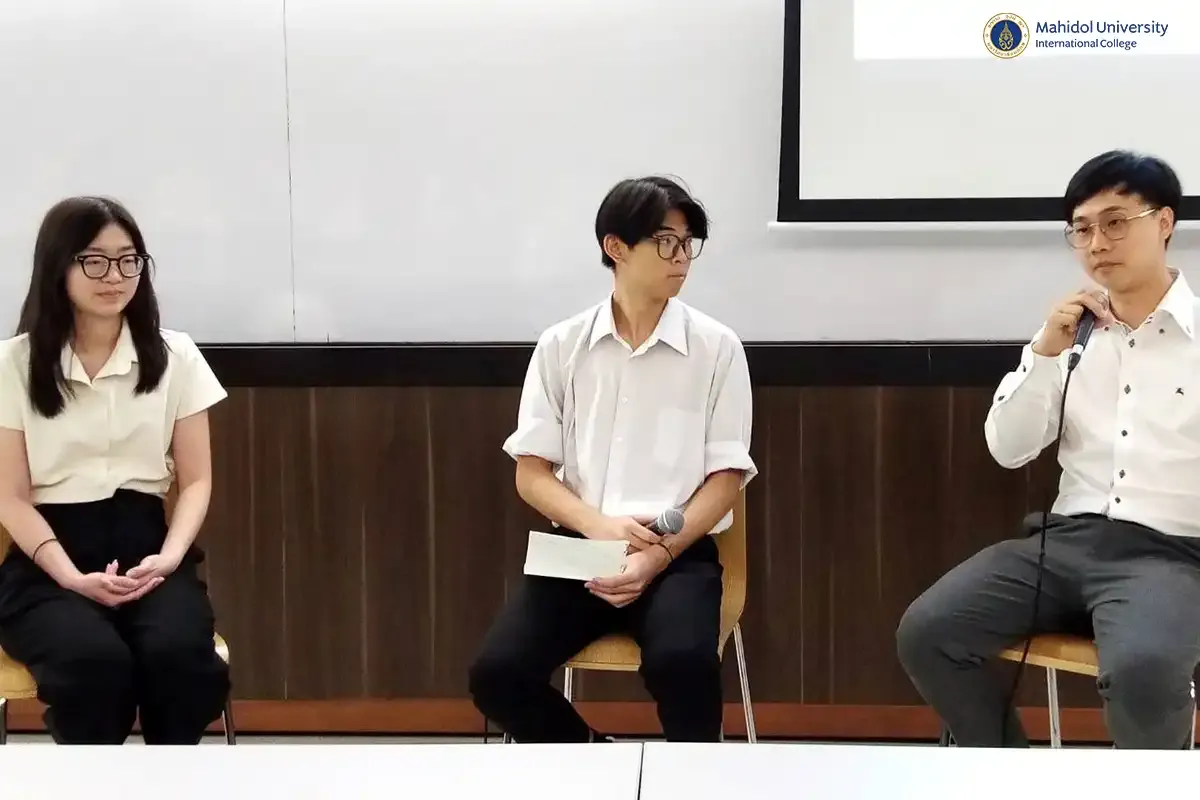 Sigma Club Organizes Alumni Talk