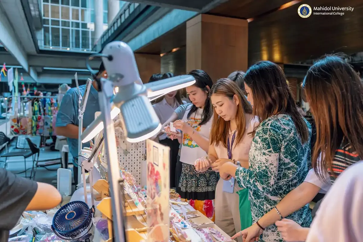 Student Association Celebrates MUIC Students’ Artistry in “Creative Market”