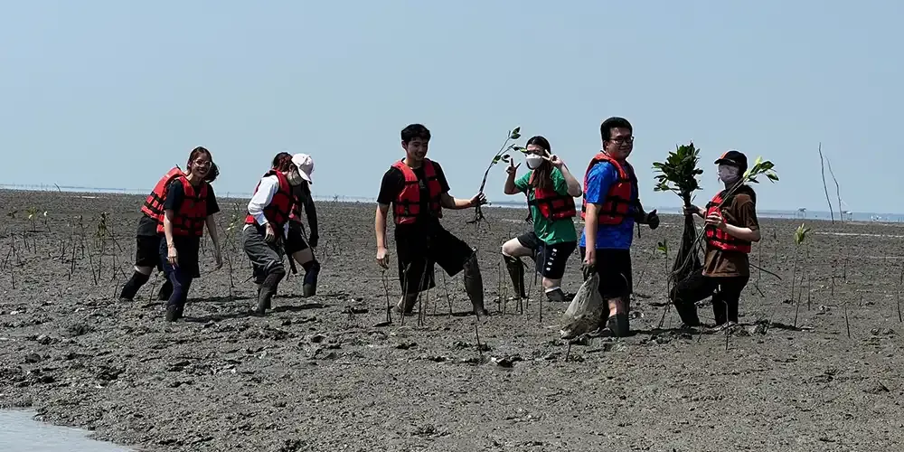 มหิดลอินเตอร์จัดกิจกรรมร่วมปลูกป่าชายเลน “MUIC Go Green!”