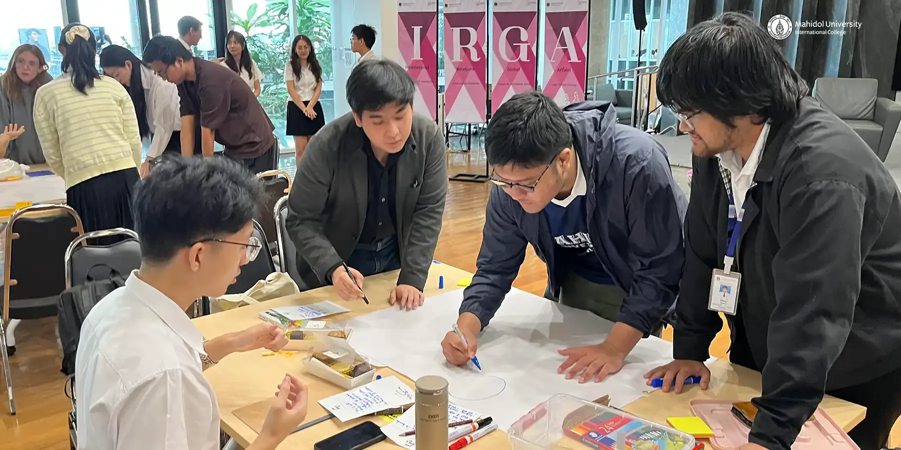 When Students Stop Scrolling and Start Solving: IRGA Students Tackle Social Issues During Workshop