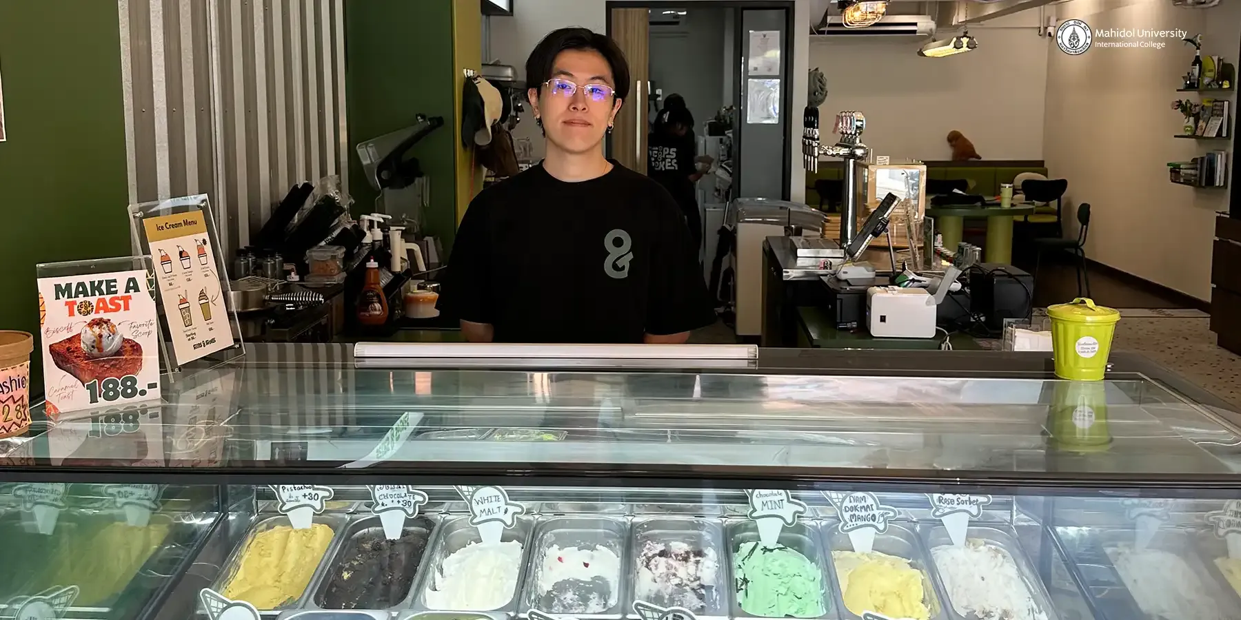 From Degree to Dessert: How an MUIC Alumnus Churned his Ice Cream Dream into Reality 
