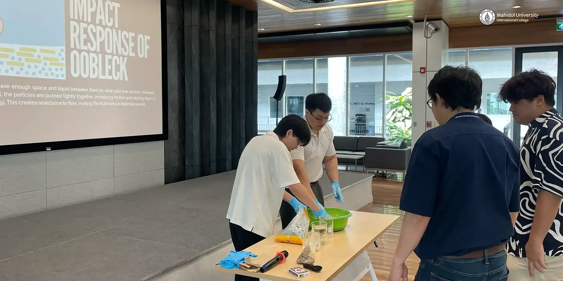 Students Conduct Lab Experiments in Sigma Club Event
