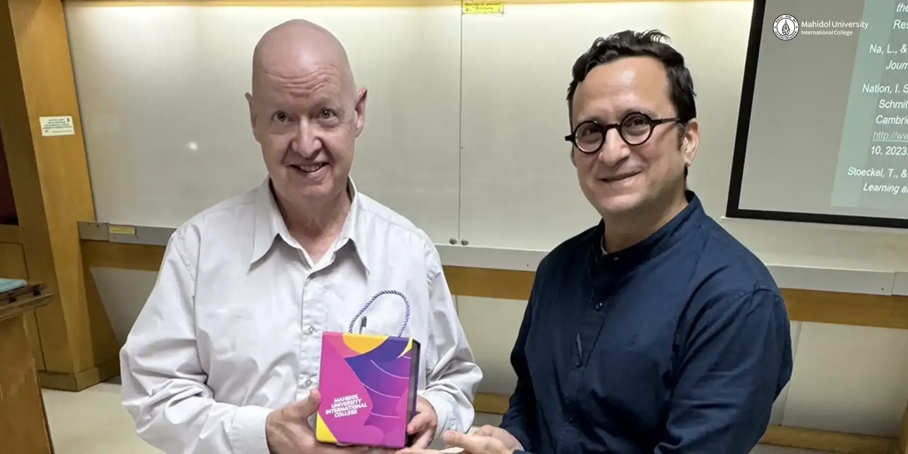 Advancing Academic Standards: Dr. Wadden Gives Professional Development Workshop for PC Instructors