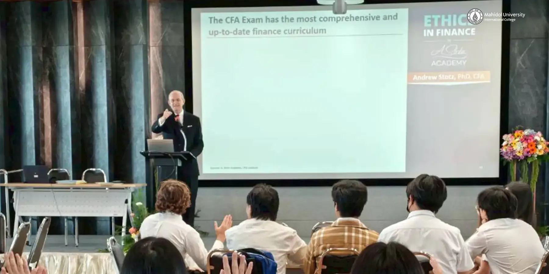 BA Division Holds Finance Ethics Bootcamp