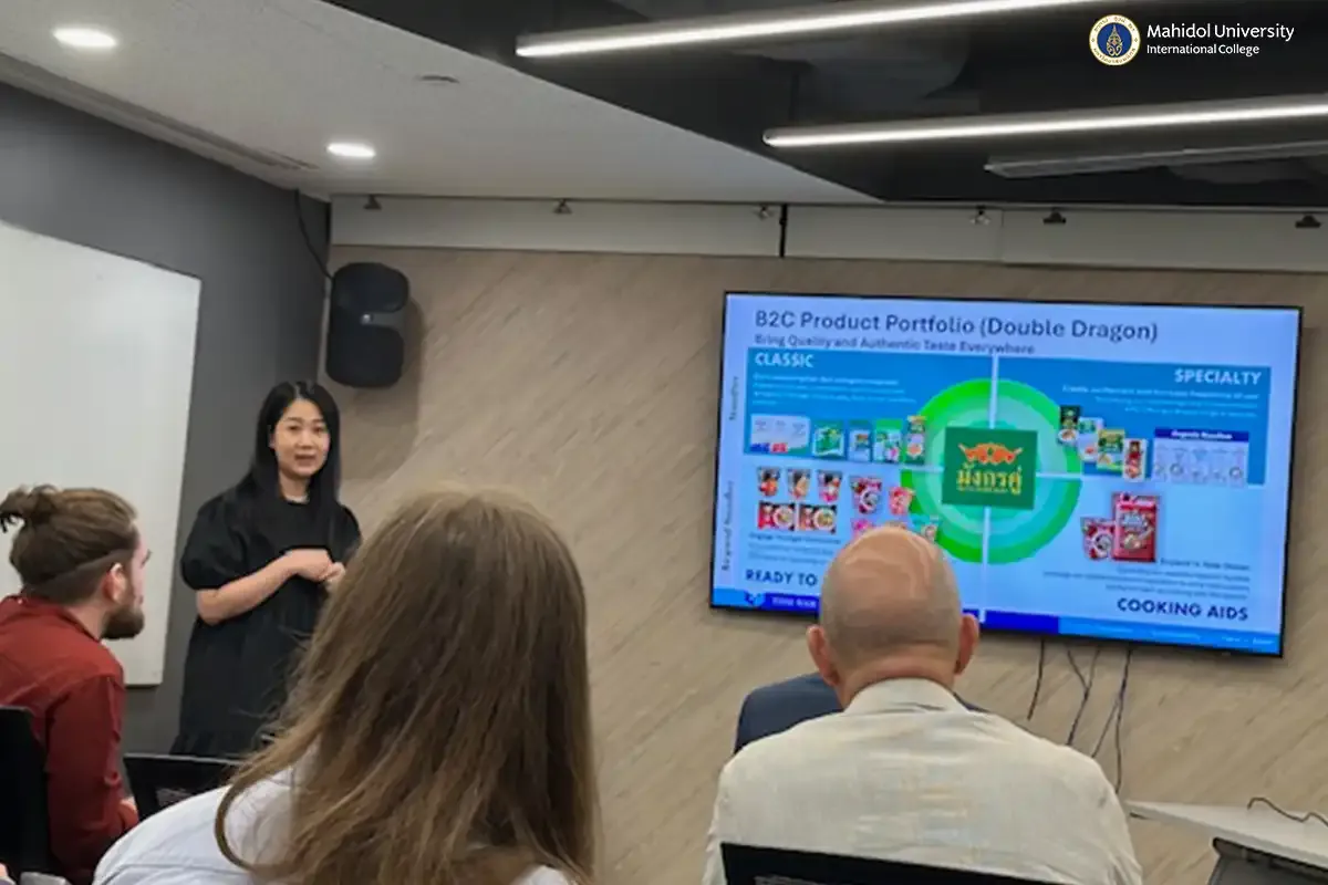 HSLU Switzerland Students’ Company Visit as part of MUIC’s Executive Study Week