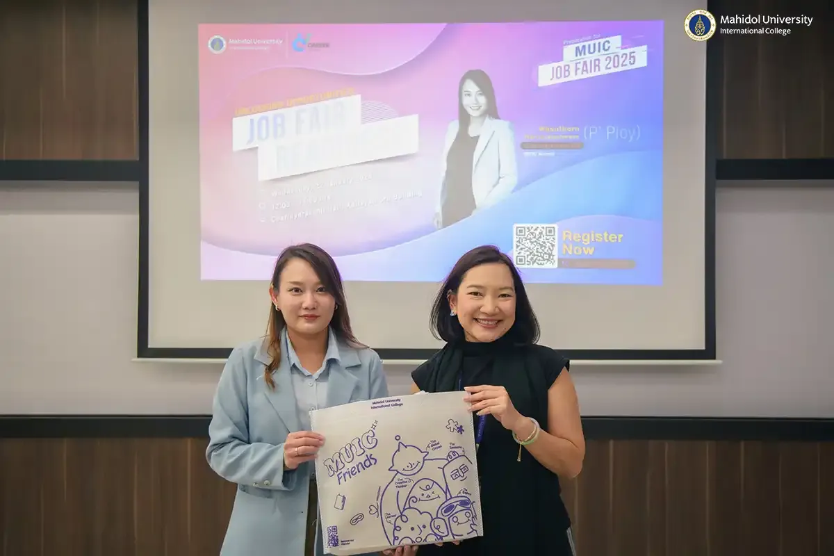 Student Affairs Prepares MUIC Students for Job Fair