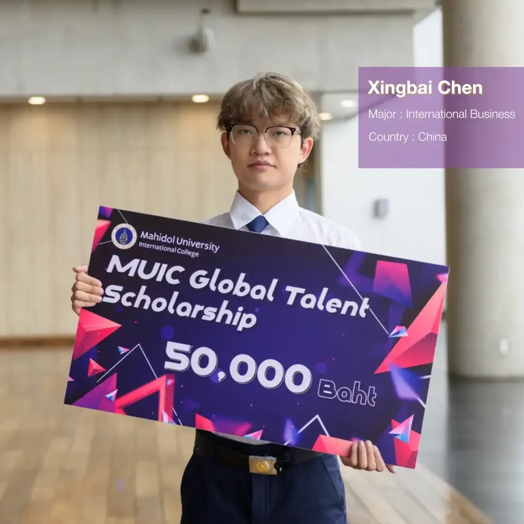 MUIC Awards Global Talent Scholarships to International Students