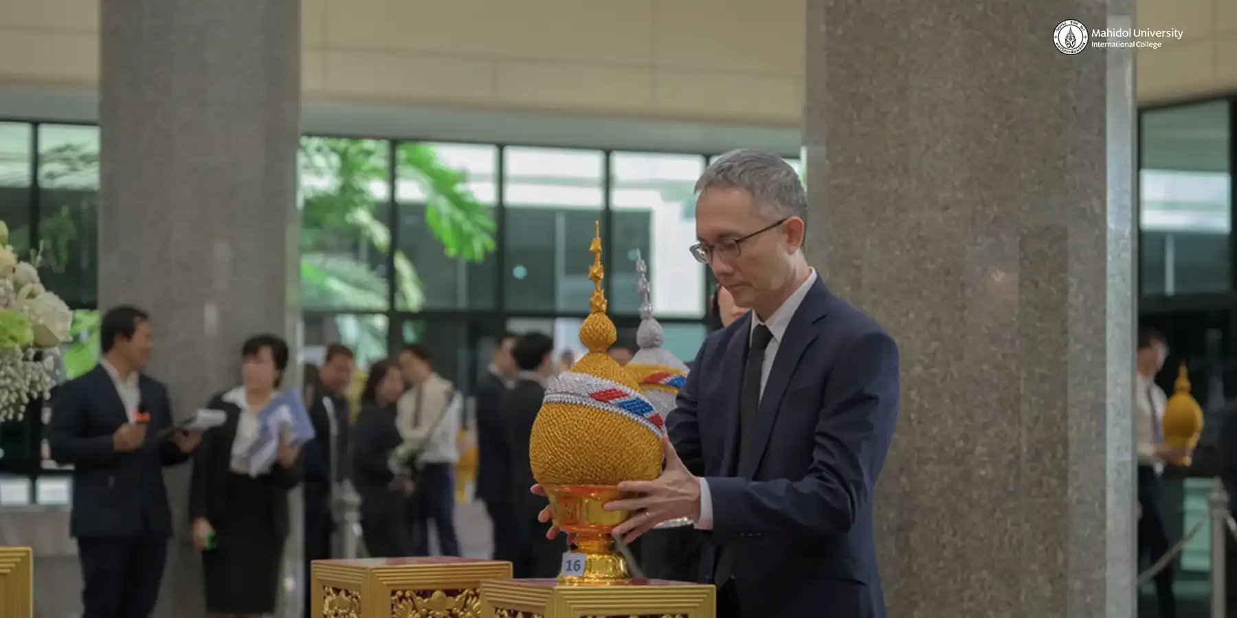 MUIC Executives Attend MU’s 57th Anniversary Ceremony