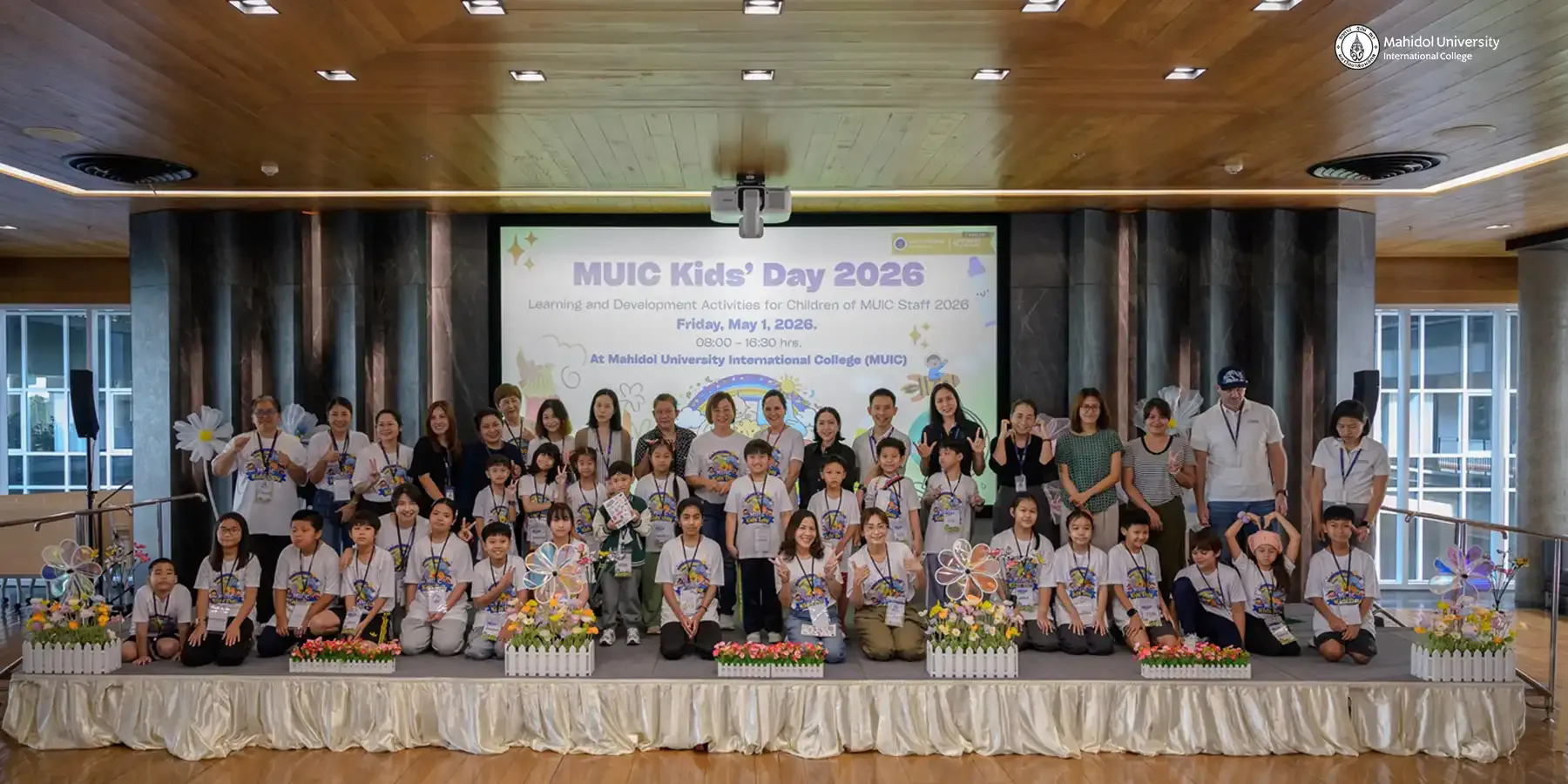 MUIC Hosts Kids’ Day for Families of Faculty and Staff