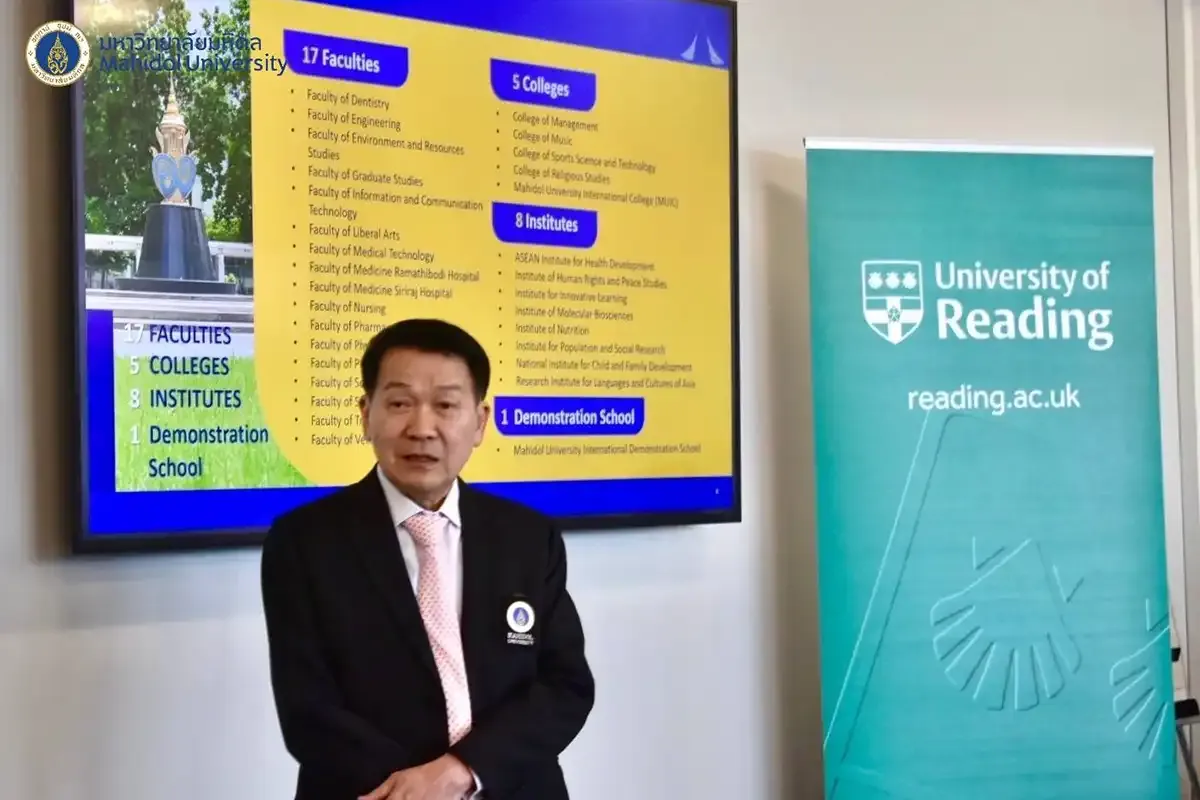 MUIC Joins MU in Expanding Links with University of Reading (UK)￼