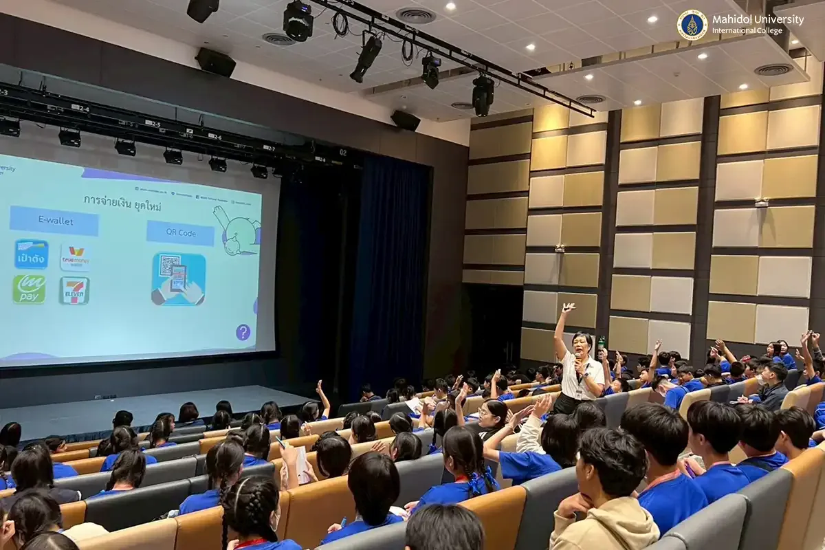 MUIC Organizes Financial Management Seminar for Visiting HS Students