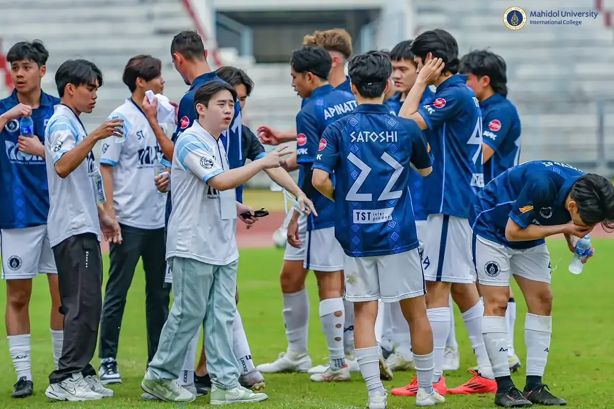 MUIC Soccer Club Mans MU Team in Football International University Cup 2025