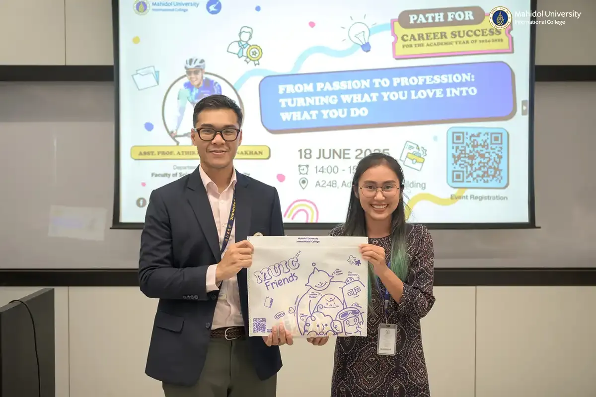 MUIC’s Career Seminar Inspires Students to Turn Passion into Profession