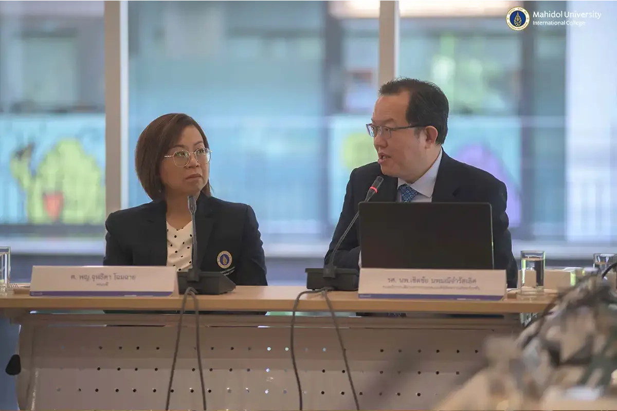 Mahidol University’s IT Officials Visit MUIC￼