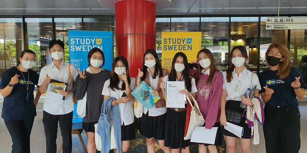 MUIC Holds Exhibition on Studying in Sweden