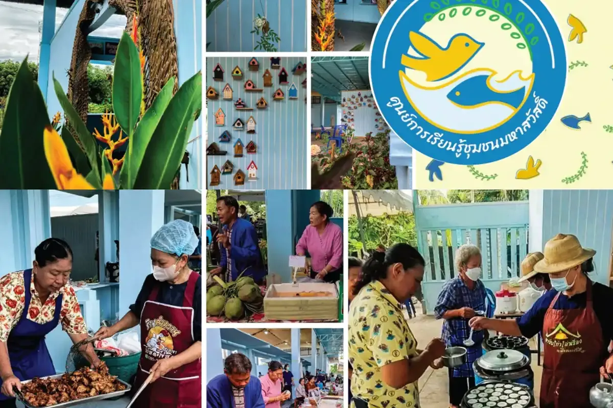 CDP Students Undertake Volunteer Work for Mahasawad Community Learning Center in Salaya￼