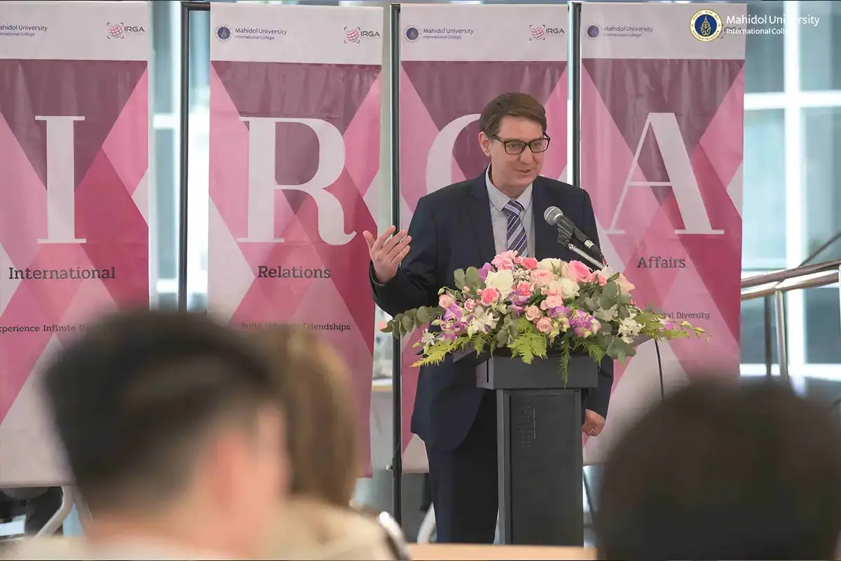 IRGA Festival 2025 Kicks Off First Day with “From MUIC to MFA” Alumni Talk￼