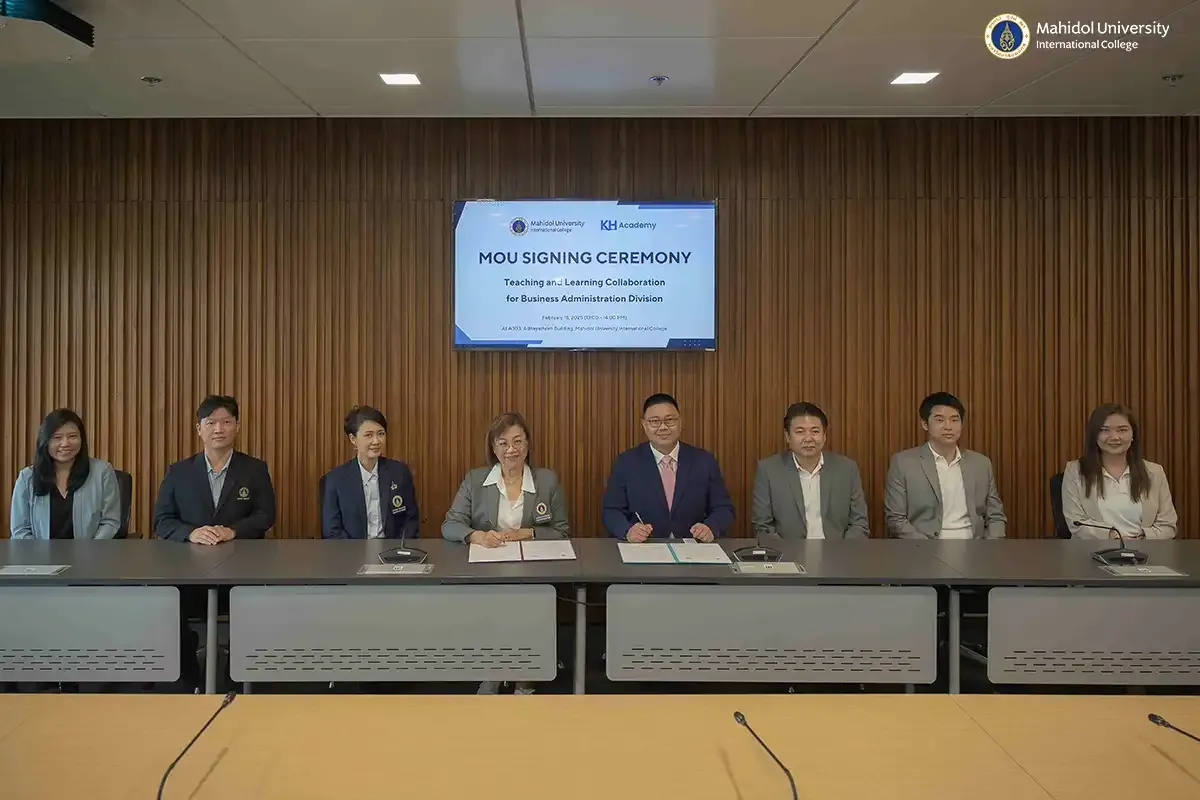 MUIC Signs MOU with KH Academy