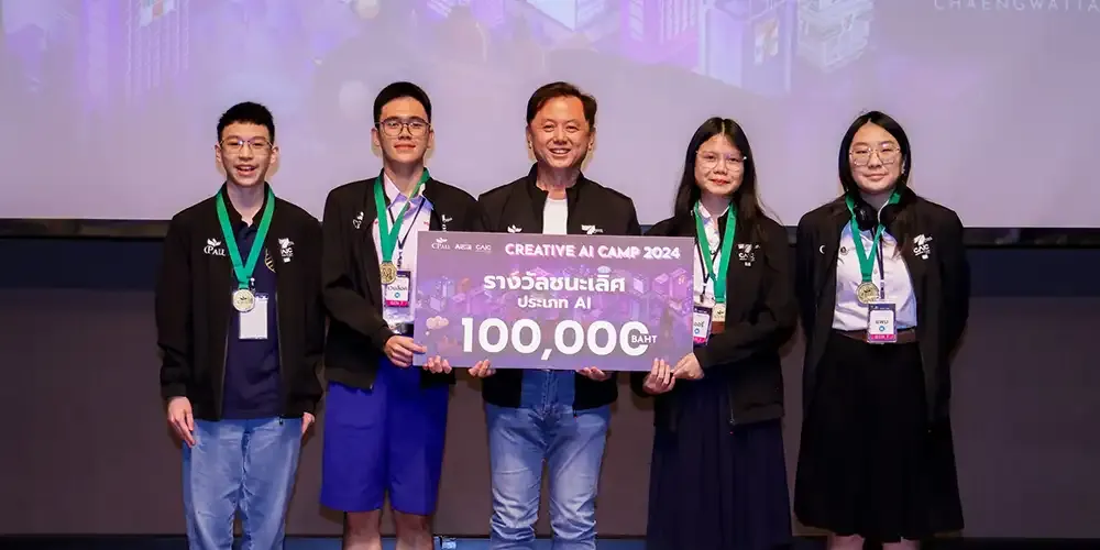 MUIC Student’s Team Bags 1st Place at Creative AI Camp 2024