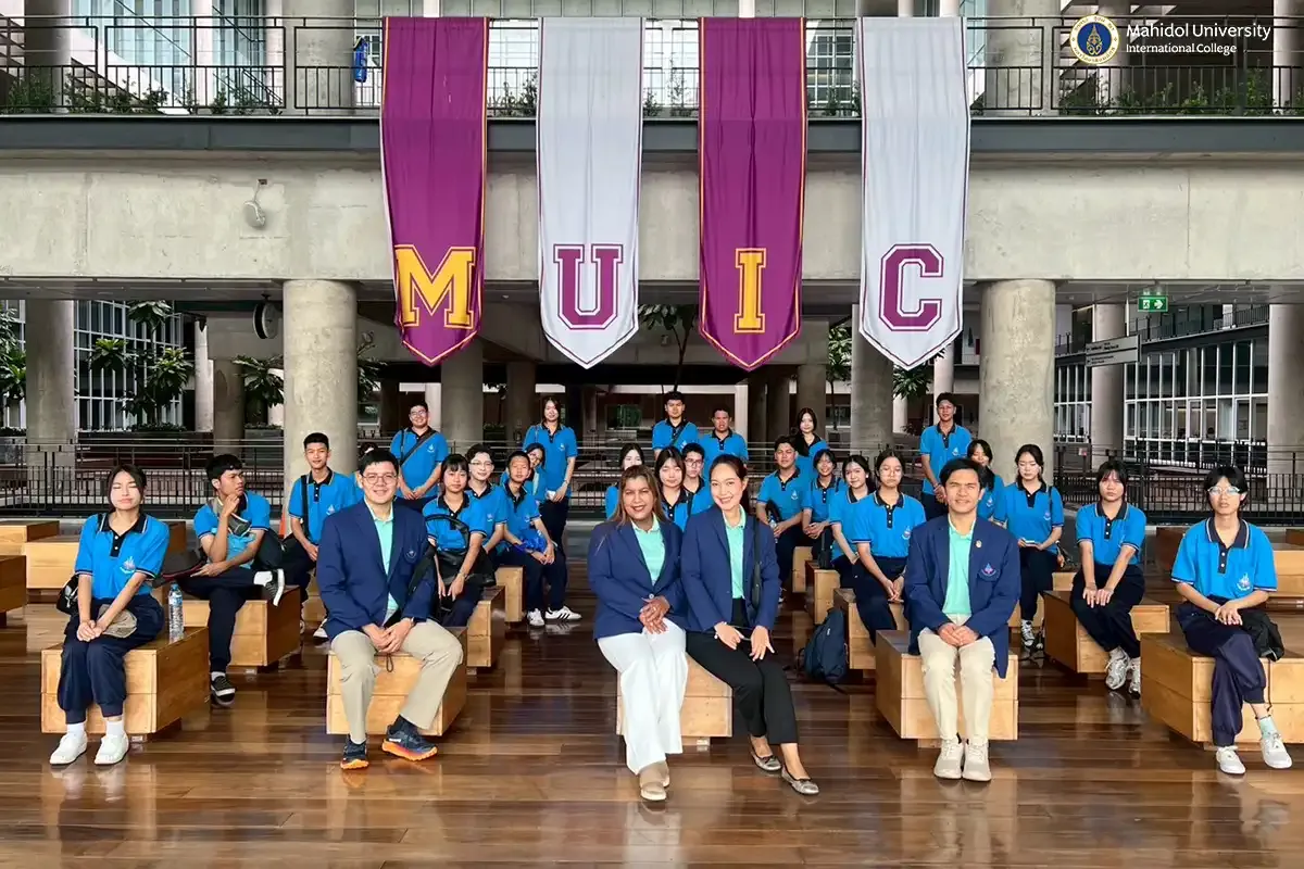 MUIC Welcomes Hatyai Wittayalai School￼