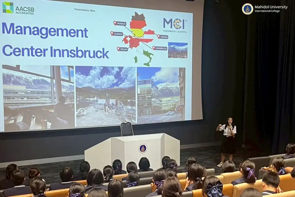 MUIC Welcomes Visitors from Triamudomsuksa Pattanakarn Nonthaburi School