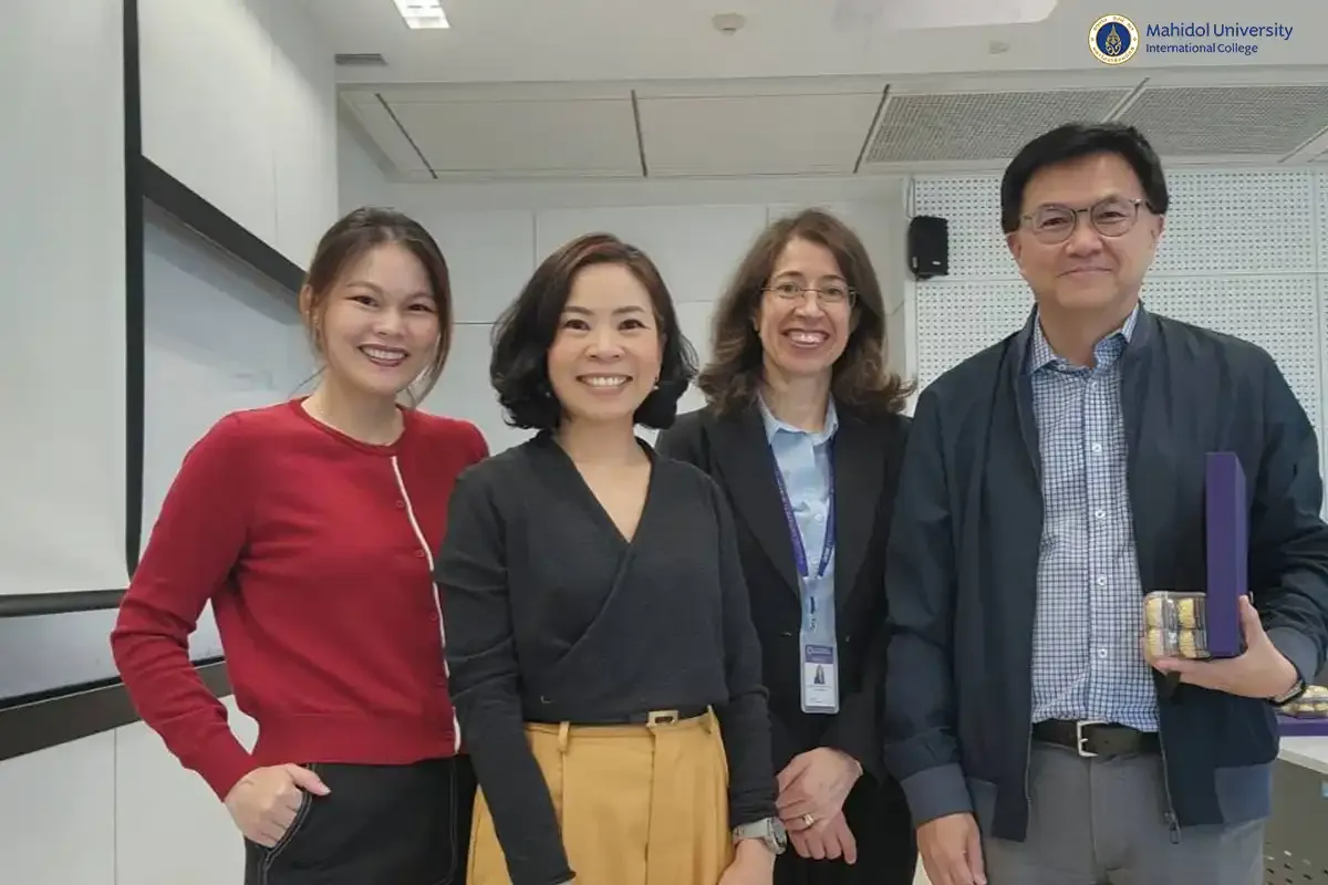 MUIC’s BBA Program Hosts Special Lecture on Sustainability as Key to Business Success