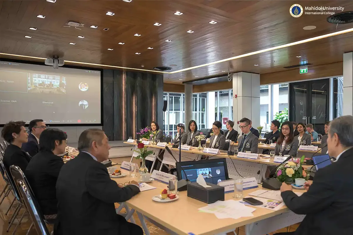 MU University Council Visits MUIC￼