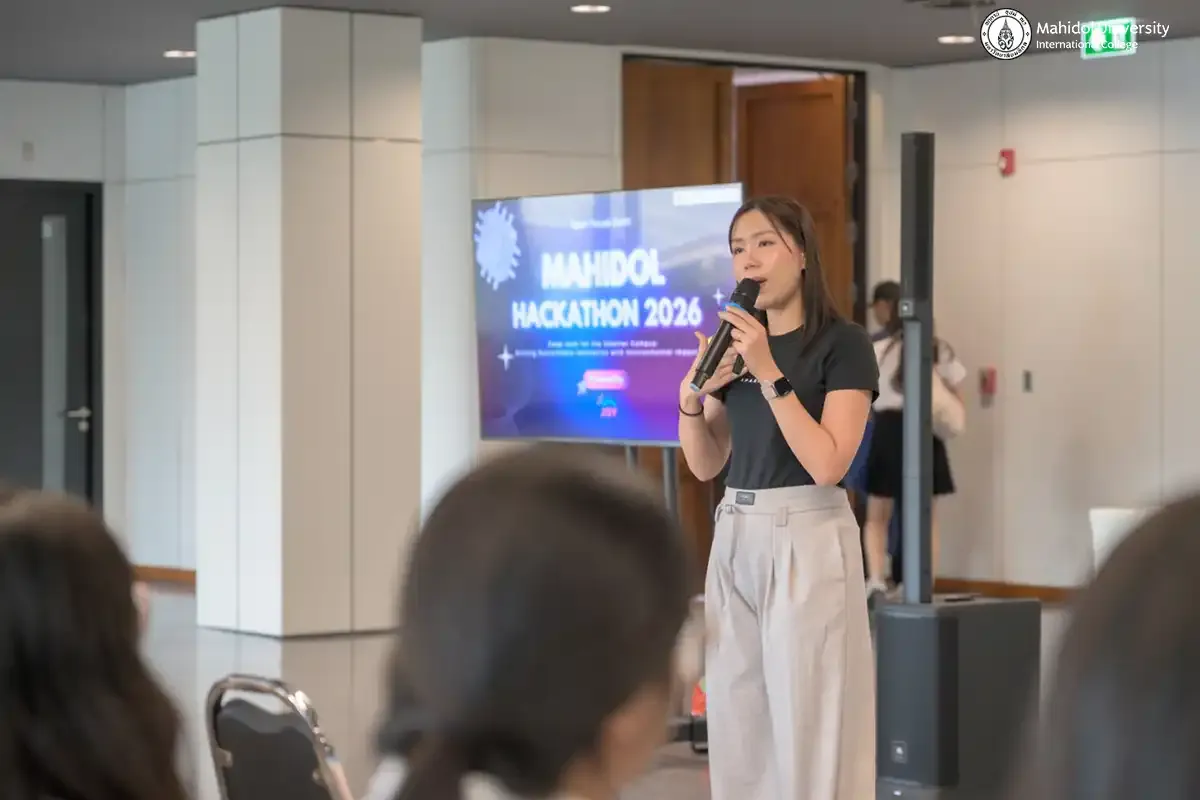 Mahidol Hackathon 2026 Launches with Focus on Campus Sustainability￼