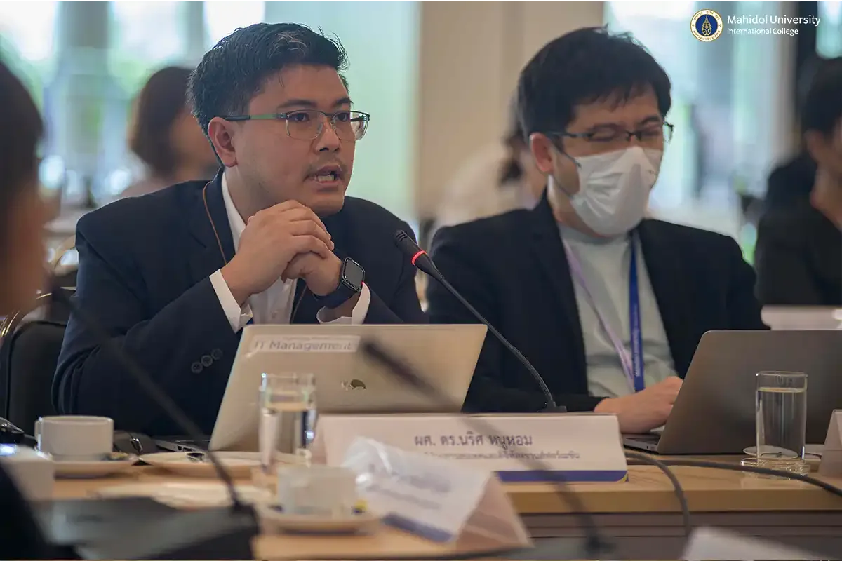 Mahidol University’s IT Officials Visit MUIC￼