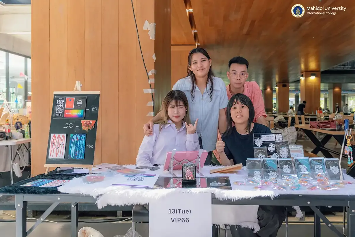 Student Association Celebrates MUIC Students’ Artistry in “Creative Market”