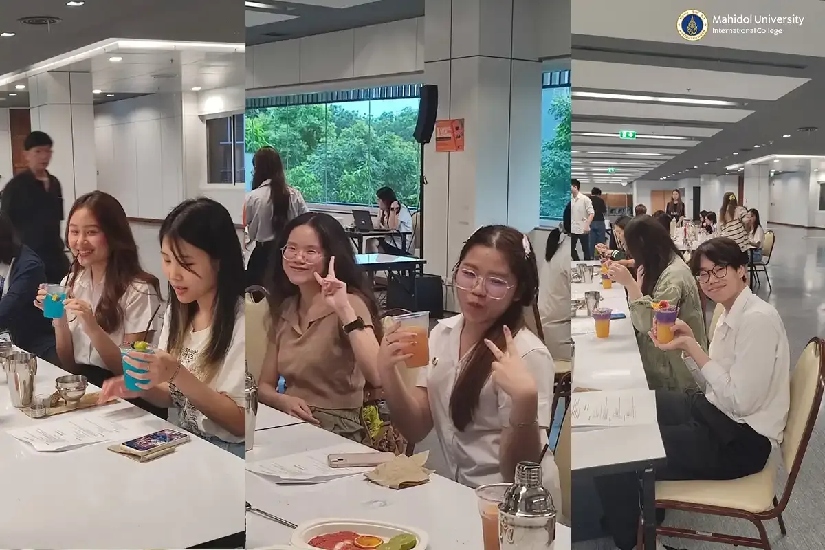 THM Club Organizes Mocktail Workshop