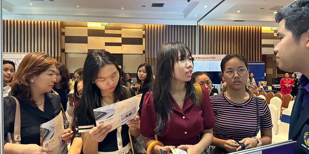 MUIC Attends Thailand Education Fair in Myanmar￼