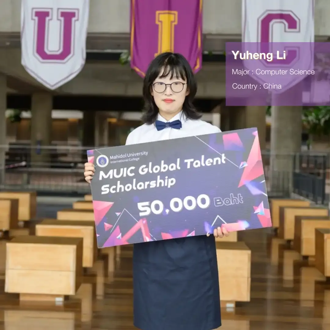 MUIC Awards Global Talent Scholarships to International Students