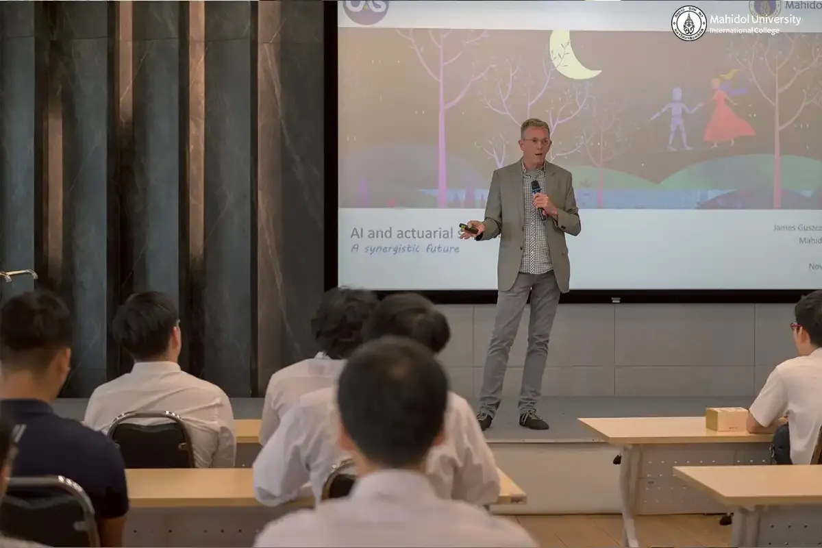 MUIC, CAS Organize Seminar-workshop on AI in Actuarial Science