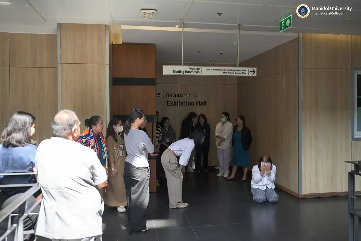 MUIC Organizes Emergency Mental Health Response Training for Staff