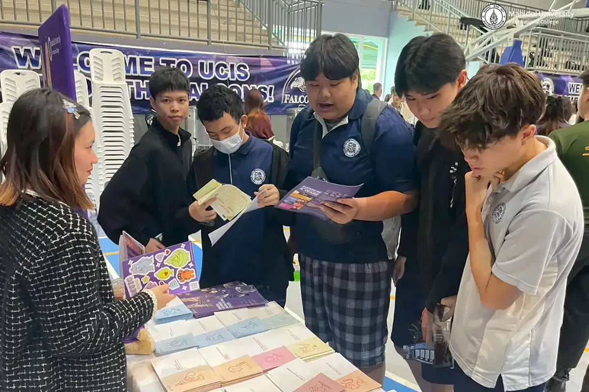 MUIC Participates in 3 Major University Fairs in Chiang Mai￼