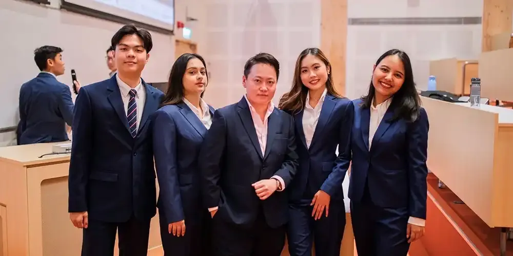 MUIC Team Competes in Asian Business Case Tilt in Singapore